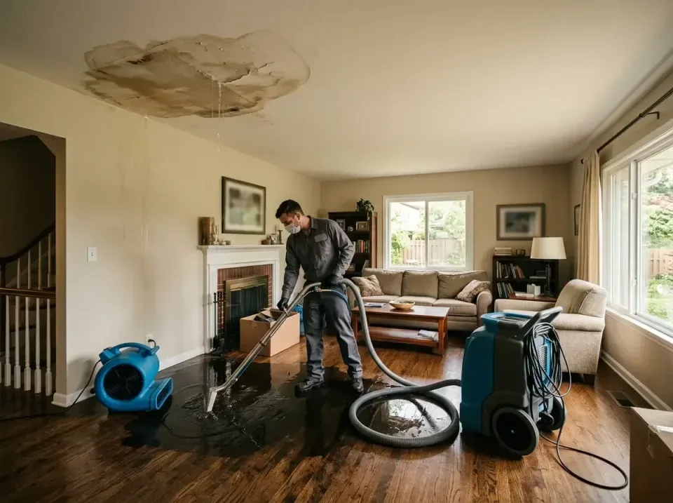 attic-pipe-burst-ceiling-drip-008 — frequently asked questions, Water Damage Restoration & Carpet Care in Trevose, PA